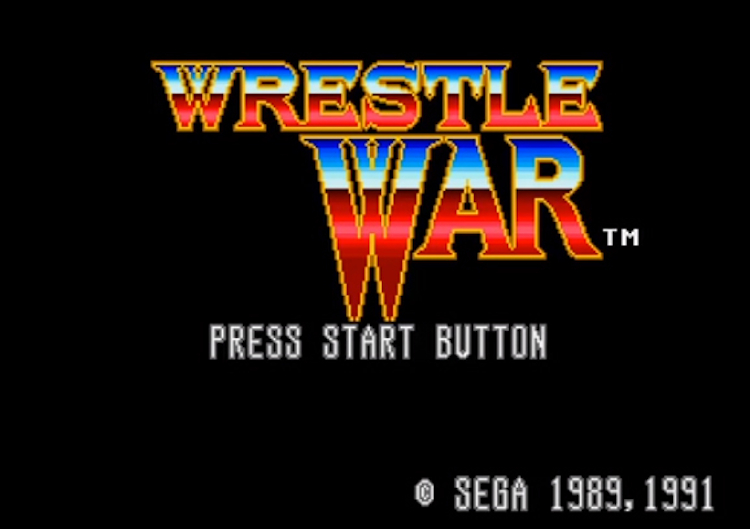 Wrestle War (Mega Drive)