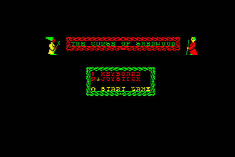 The Curse of Sherwood (Amstrad CPC)