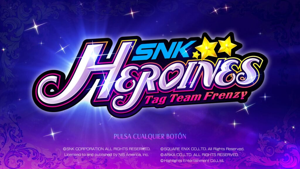 SNK Heroines: Tag Team Frenzy