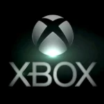 Logo Xbox fondo negro