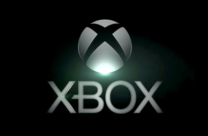 Logo Xbox fondo negro