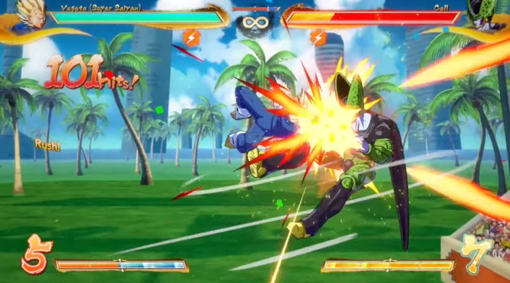 Dragon Ball FighterZ combo