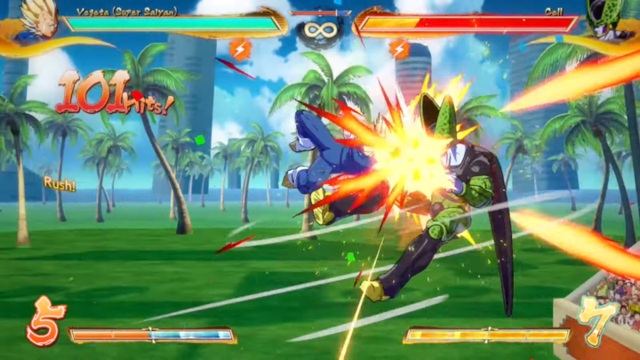 Dragon Ball FighterZ combo